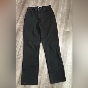 Abercrombie & Fitch Curve Love 90s Straight Ultra High Rise Jeams